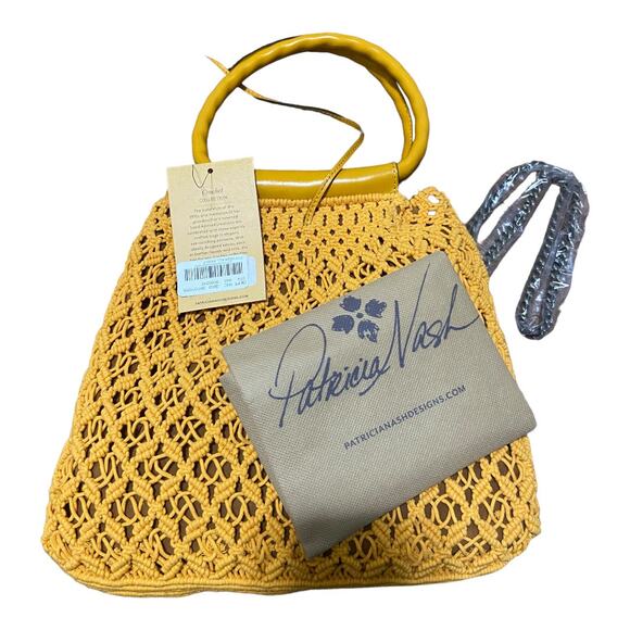 Patricia Nash Geraldine Hobo Crotchet Bag — NWT - Picture 8 of 12